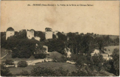 Echire La Vallee de la Sevre et Chateau Salbart