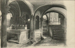 Saint-Maixent-l'Ecole Crypte de l'Eglise Abbatiale