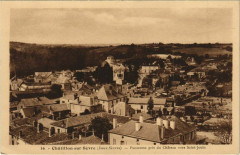 Chatillon-sur-Sevre Mauleon - Panorama pris du Chateau