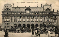 Paris 8e Gare Saint-Lazare à Paris 8e