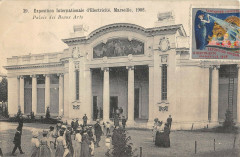 Marseille Exposition Internationale Electricite 1908 Palais Beaux Arts à Marseille