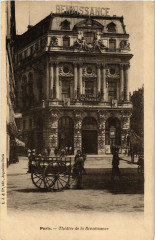 Paris 2e Théatre de la Renaissance à Paris 2e