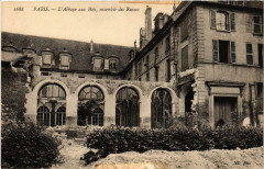 Paris 7e Abbaye-aux-Bois. ensemble des Ruines à Paris 7e