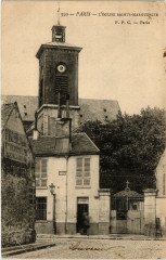 Carte postale ancienne Paris 11e l'Eglise Sainte-Marguerite
                                                                     à Paris 11e
                                