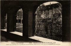 Carte postale ancienne Boulevard de Port-Royal - Cloître de l'Abbaye de Port-Royal
                                                                     à Paris 14e
                                
