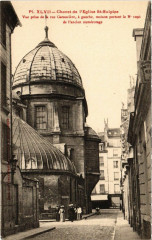 Paris 6e Chevet de l'Eglise Saint-Sulpice à Paris 6e