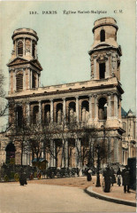 Paris 6e Eglise Saint-Sulpice à Paris 6e