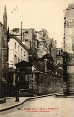 Paris 5e Presbytere de l'Eglise Saint-Severin à Paris 5e