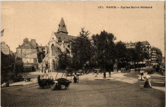 Paris 5e Eglise Saint-Medard à Paris 5e