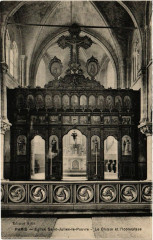 Paris 5e Eglise Saint-Julien-le-Pauvre Le Choeur et l'Iconestace à Paris 5e