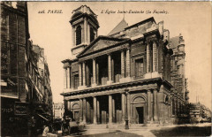 Paris 1e L'Eglise Saint-Eustache. la Façade