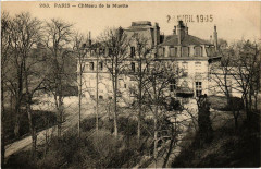 Château de la Muette à Paris 16e