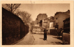 Carte postale ancienne Quartier de Charonne - Vieilles rues autour du Père-Lachaise
                                                                     à Paris 20e
                                