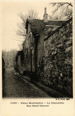 Carte postale ancienne Vieux Montmartre - La Chaumière - Rue Saint-Vincent
                                                                     à Paris 18e
                                