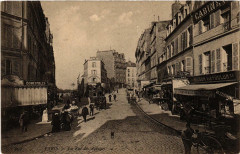 La Rue des Abbesses à Paris 18e