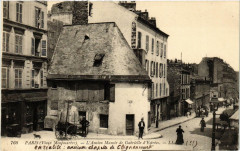 Carte postale ancienne Vieux Montmartre - L'Ancien Manoir de Gabrielle d'Estrées
                                                                     à Paris 18e
                                