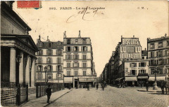 Carte postale ancienne La rue Legendre
                                                                     à Paris 17e
                                