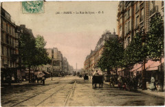 La Rue de Lyon à Paris 12e