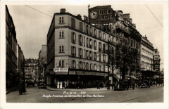 Angle Avenue de Versailles et Rue Boileau à Paris 16e