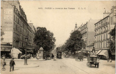 Avenue des Ternes à Paris 17e