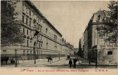Paris 7e rue de l'Universite. Ministere des Affaires Etrangeres -
																					75007 Paris 7e
																			