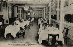 Paris 8e Hotel Astoria. Place de l'Etoile. Grill Room à Paris 8e