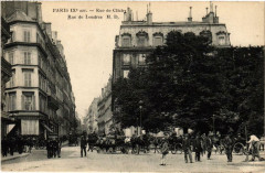 Paris 9e Rue de Clichy. Rue de Londres à Paris 9e