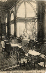Paris 8e Hotel Continental. Un coin du Salon Mauresque à Paris 8e