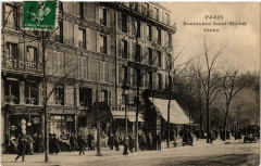 Paris 5e Boulevard Saint-Michel. Cluny à Paris 5e