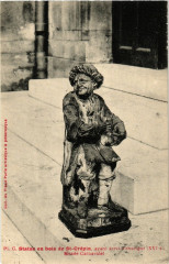 Paris 3e Musée Carnavalet. Statue en bois de Saint-Crépin -
																					75003 Paris 3e
																			