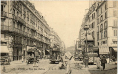 Paris 2e Rue des Halles à Paris 2e