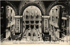 Paris 1e Grands Magasins du Louvre Le Hall des Soieries