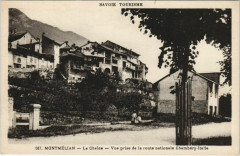 Montmelian La Chaine - Vue prise de la Route Nationale