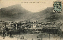 Challes-les-Eaux et la Dent de Granier à Challes-les-Eaux
