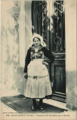 Saint-Alban-des-Villards Costume - Femme - Type -
																					73130 Saint-Alban-des-Villards
																			