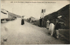 Col du Mont Cenis - Gendarmes Francais et Italien
