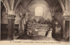 Chambery Crypte de l'Eglise Sa-Pierre-de-Lemenc -
													73 Savoie
												