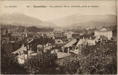 Chambery Vue Generale prise de Lemenc