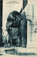 Chambery Fontaine des Elephants -
													73 Savoie
												