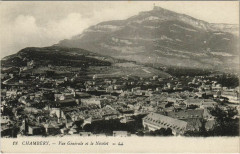 Chambery Vue Generale et le Nivolet