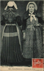 Costumes des Arves - Femmes- Types