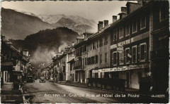 Aigubelle Grande Rue et Hotel de la Poste -
													73 Savoie
												