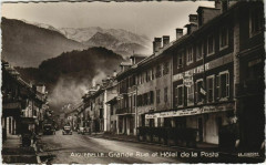 Aigubelle Grande Rue et Hotel de la Poste -
													73 Savoie
												