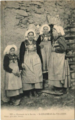 Saint-Colomban-des-Villards Costumes - Femmes - Types -
																					73130 Saint-Colomban-des-Villards
																			