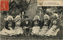 Saint-Colomban-des-Villards Costumes - Femmes - Types -
																					73130 Saint-Colomban-des-Villards
																			