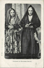 Costumes de Tarentaise - Femmes- Types