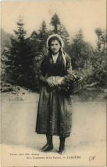 Samoens Costumes de la Savoie - Femme - Type -
													73 Savoie
												