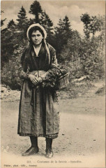 Samoens Costumes de la Savoie - Femme - Type -
													73 Savoie
												