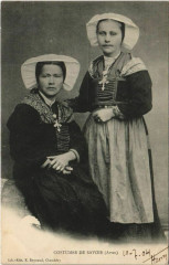 Costumes de la Savoie - Arves - Femmes - Types