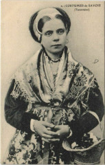 Costumes de Savoie - Tarentaise - Femme - Type